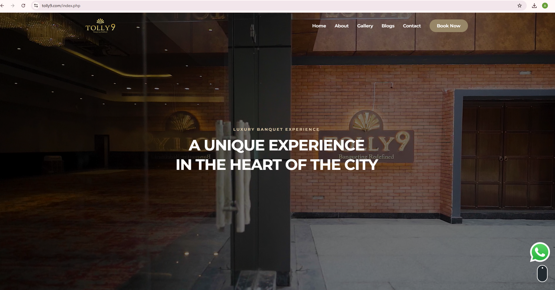 Tolly9 - Banqueting Redefined - App Development Company