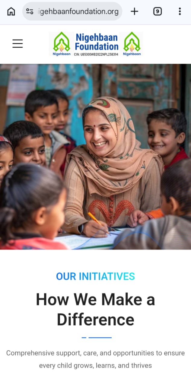 Nigehbaan Foundation - App Development Company