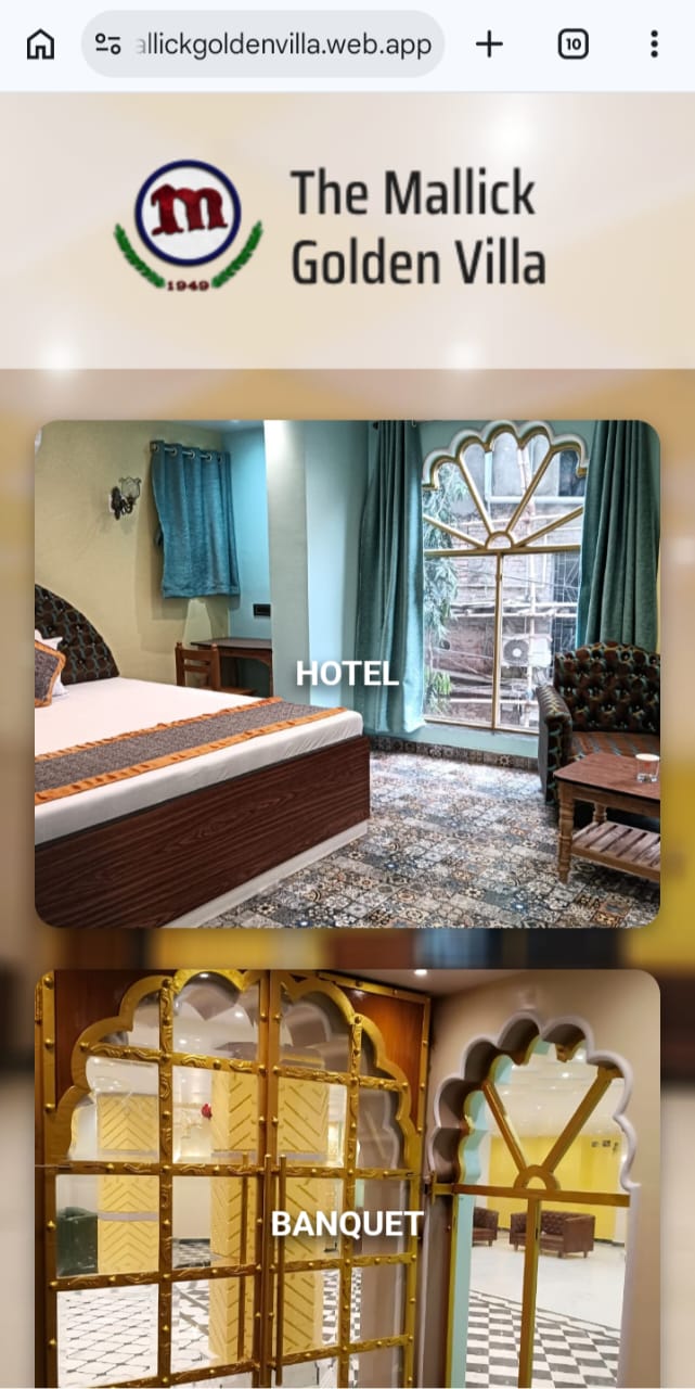 The Mallick Golden Villa - App Development Company