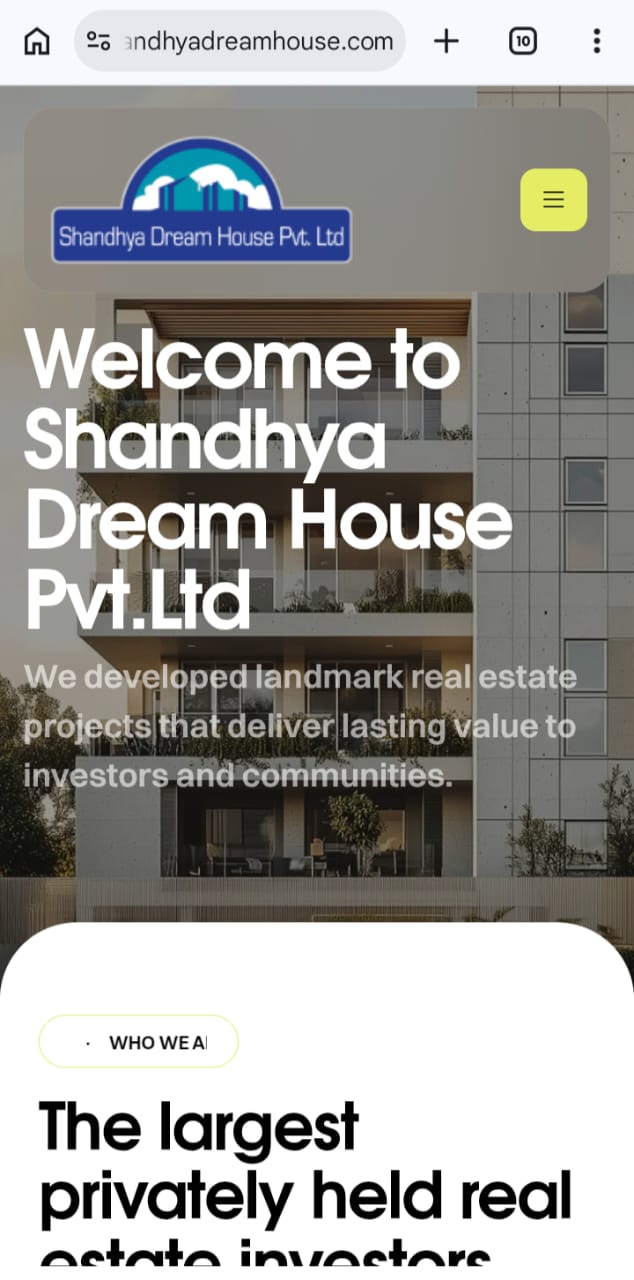Shandhya Dream House Pvt Ltd - App Development Company
