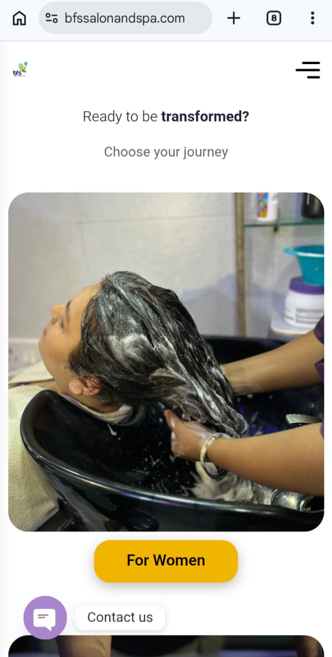 BFS Salon and Spa - App Development Company