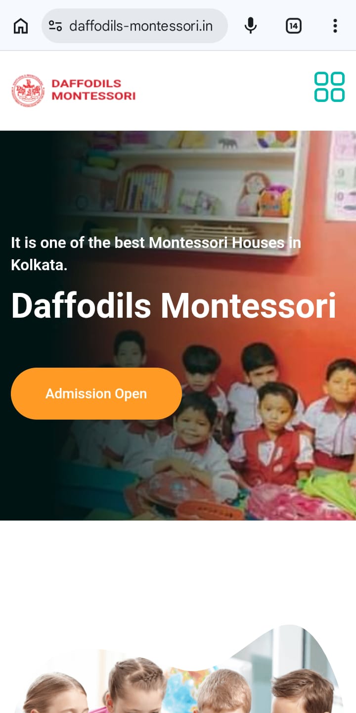 Website Development Daffodils Montessori
