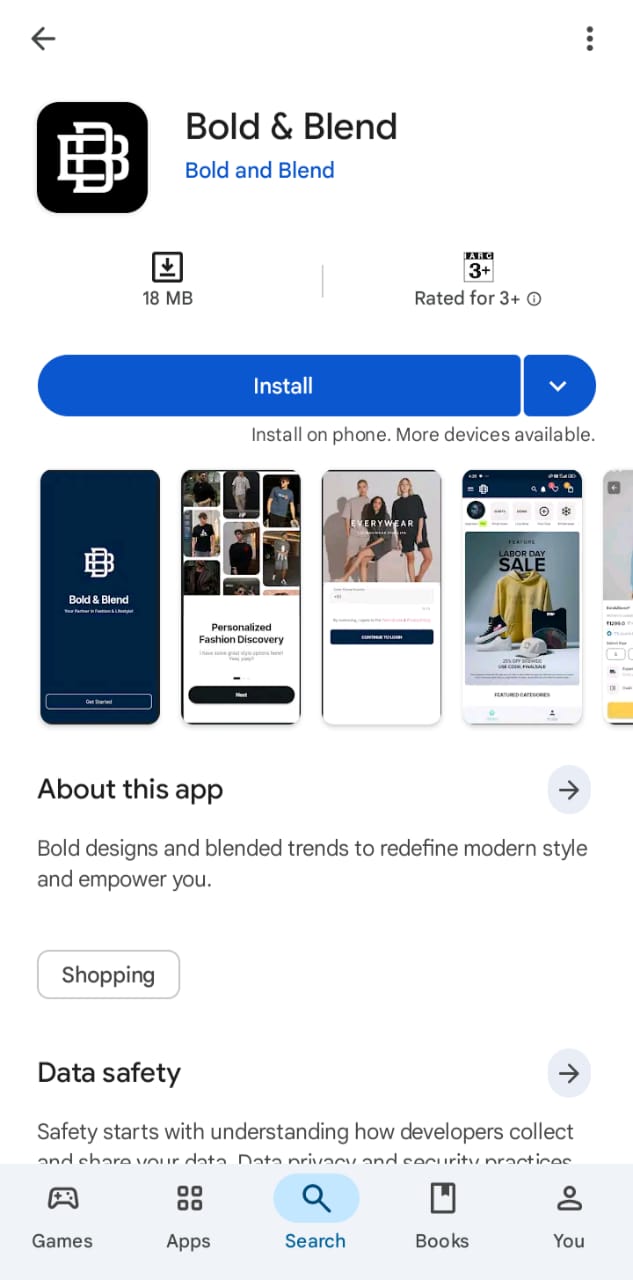 Bold & Blend - App Development Company