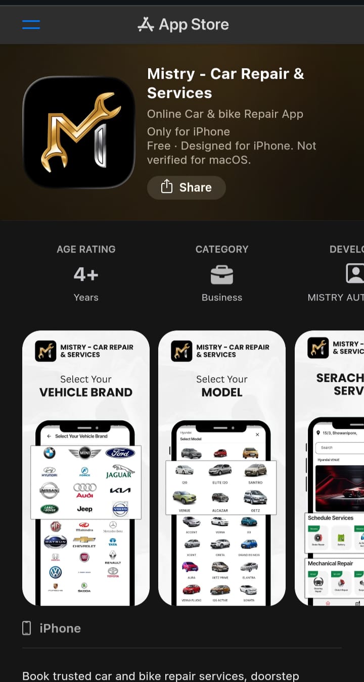 App Development Mistry - ios app