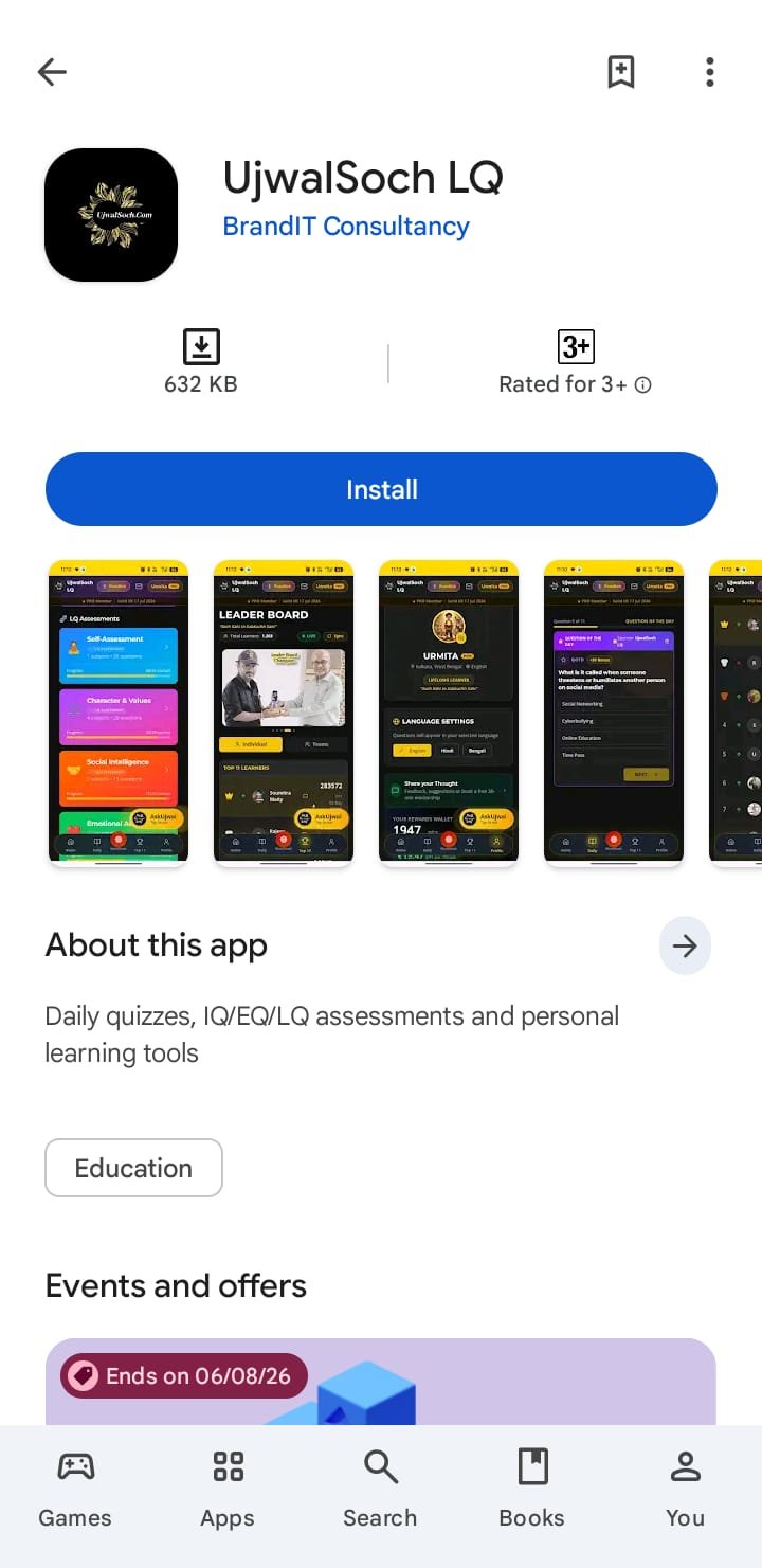App Development UjwalSoch LQ