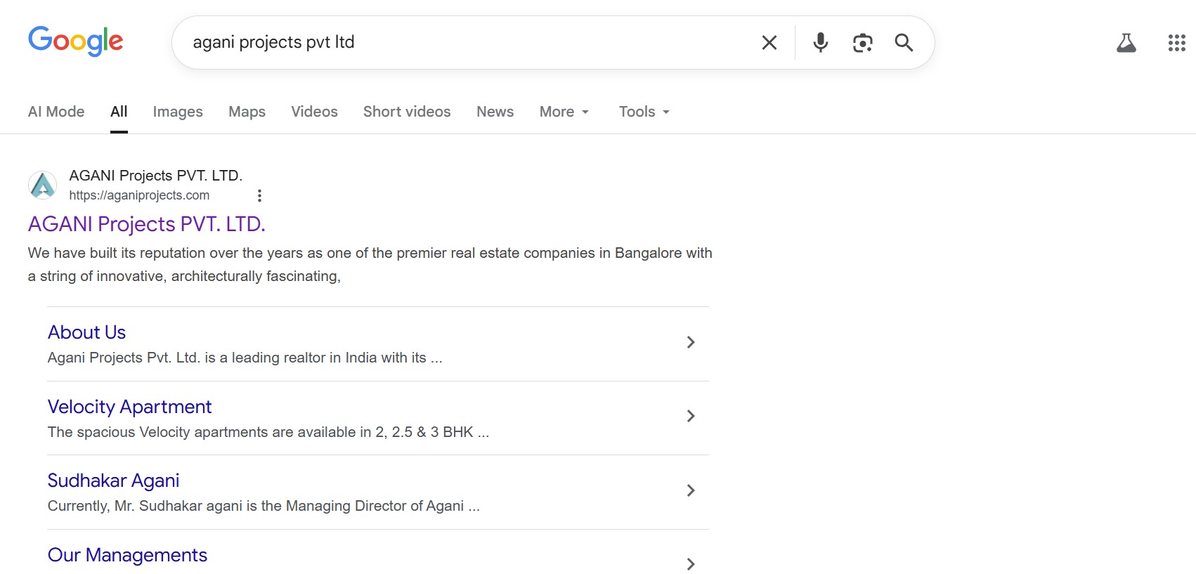 Agani Projects - App Development Company