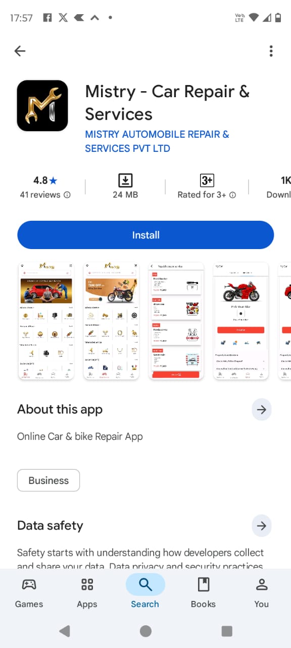 Mistry App - App Development Company