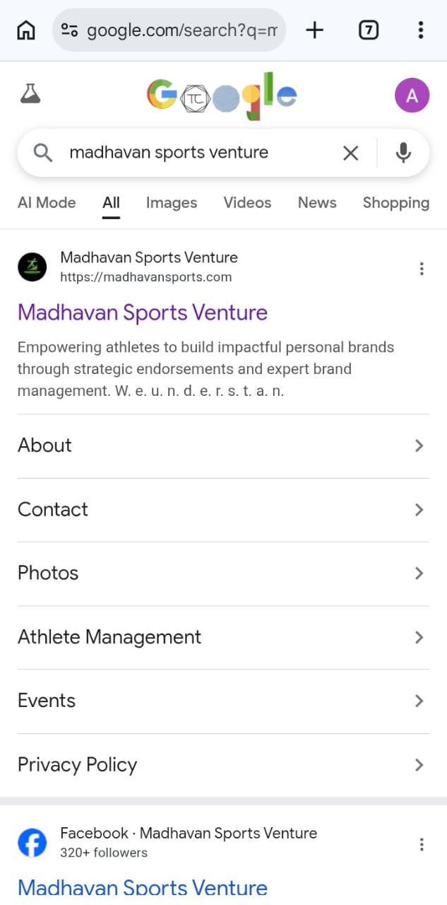 Madhavan Sports - App Development Company