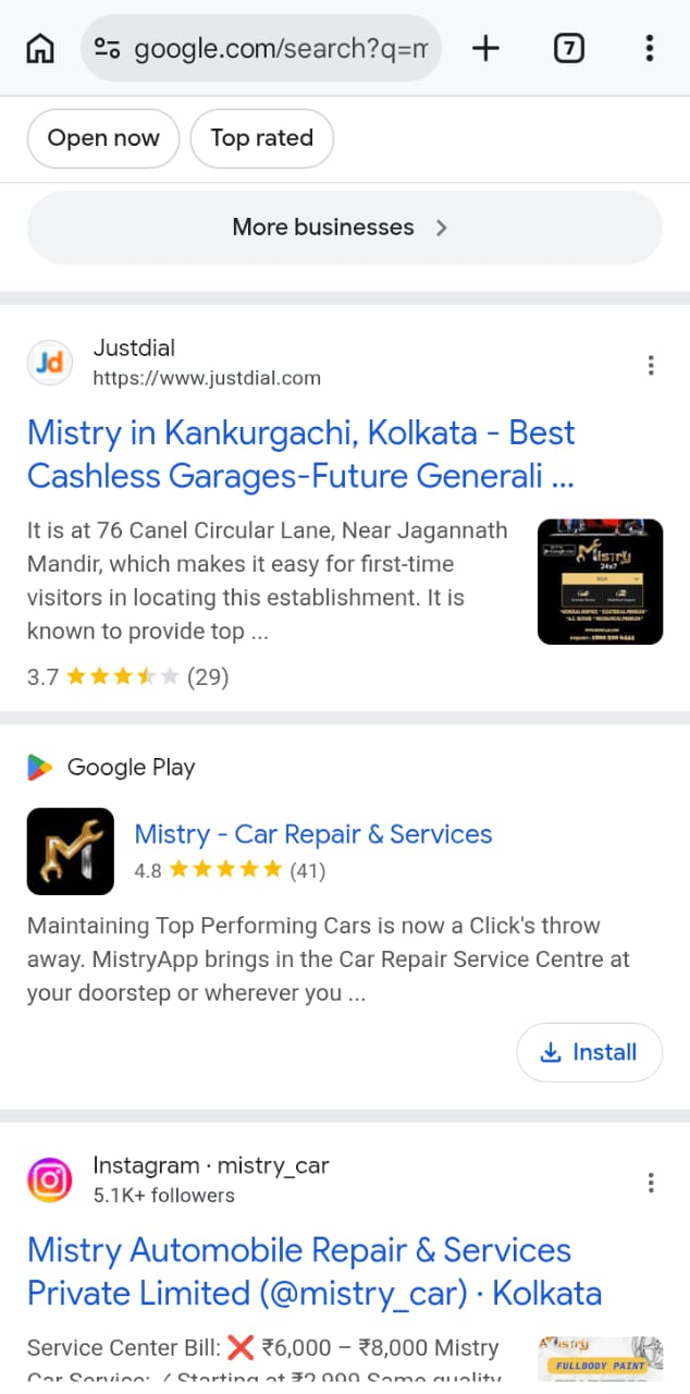 Mistry App - App Development Company
