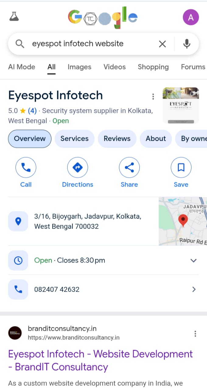 EyeSpot Infotech - App Development Company